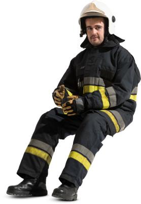 Sitting Firefighter