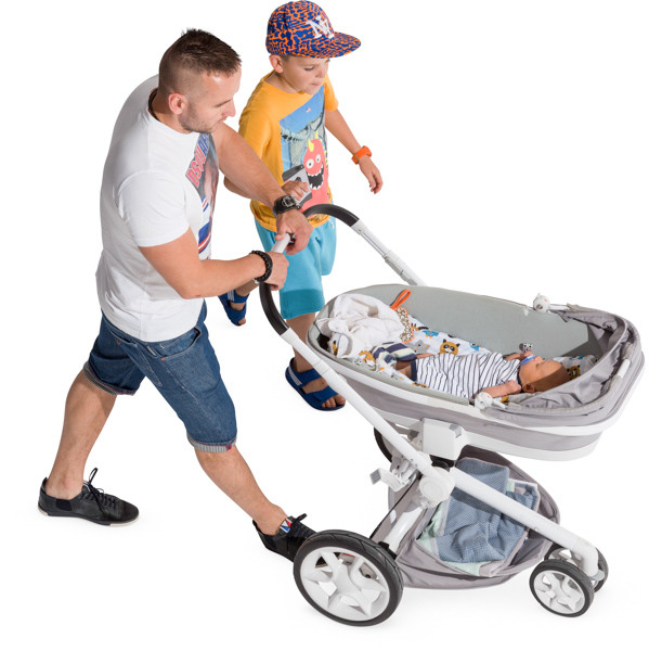 Father with two sons image