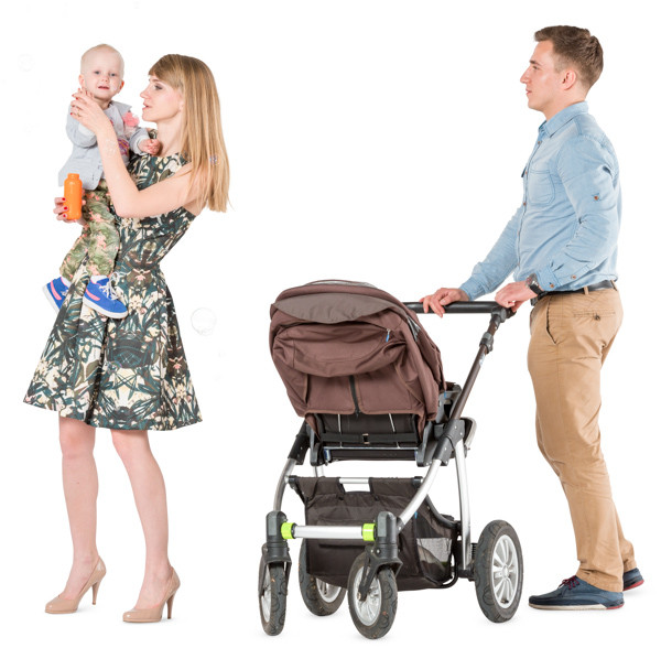 Parents on a walk image