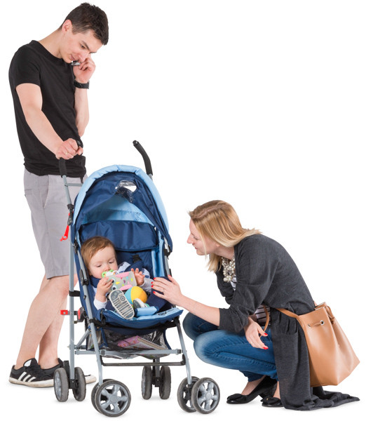 Parents in casual clothes image