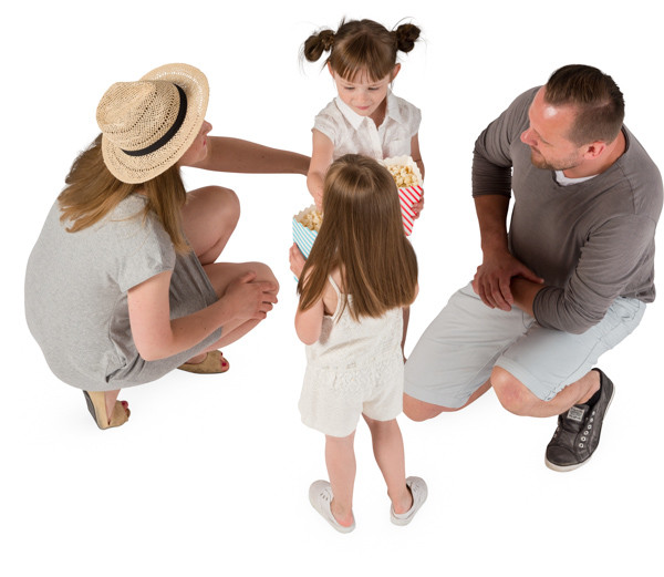 Happy family image