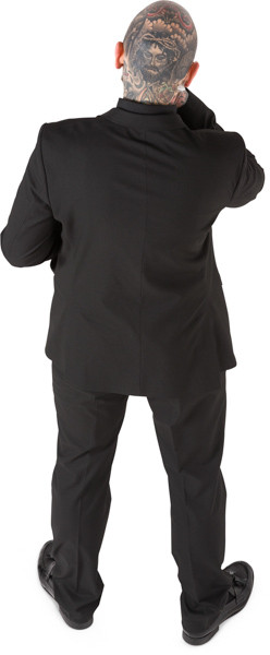Standing security guard image
