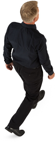 Walking priest image
