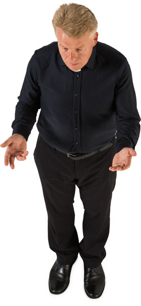 Standing priest image
