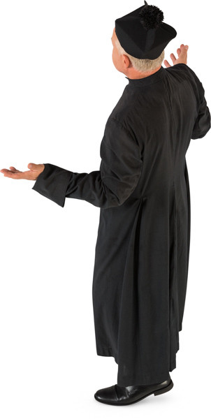 Standing priest image