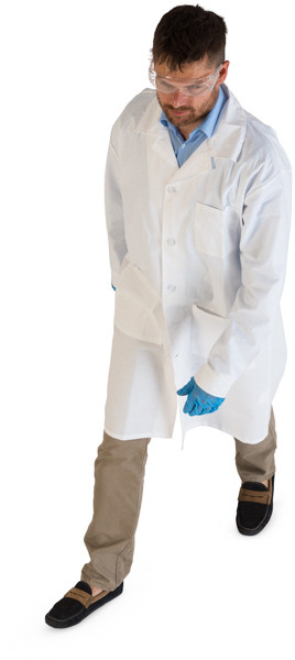 Walking scientist image