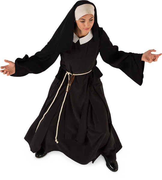 Dancing nun image