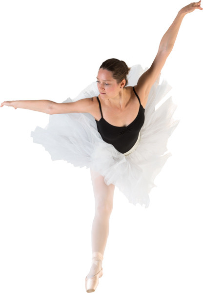 Dancing ballerina image