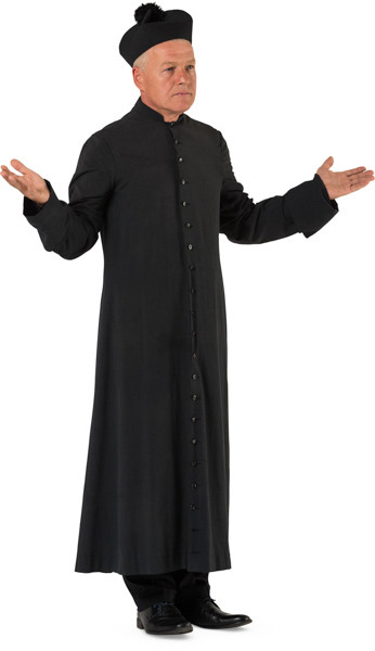 Standing priest image