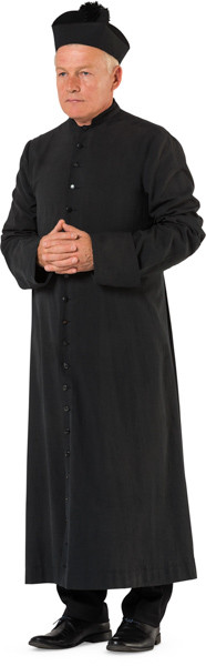 Standing priest image