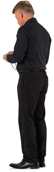 Standing priest image