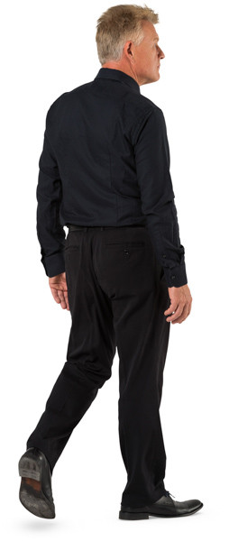 Walking priest image