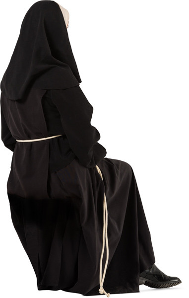 Sitting nun image