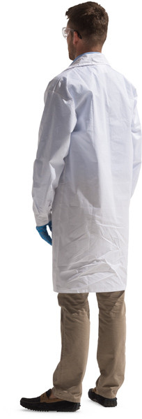 Standing scientist image