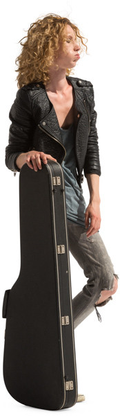 Standing guitarist image