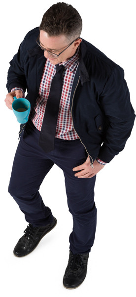 Standing man image