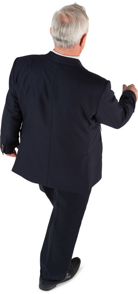 Walking man image
