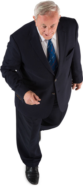 Walking man image