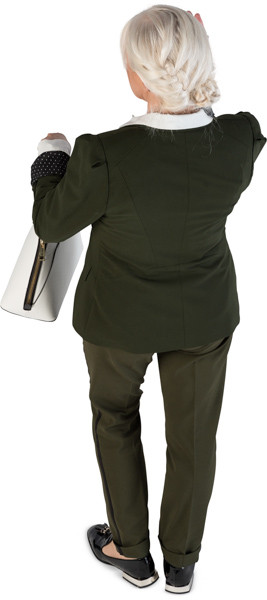 Standing woman image