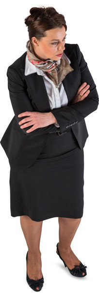 Standing woman image