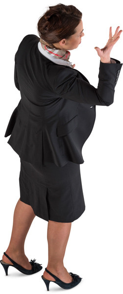 Standing woman image
