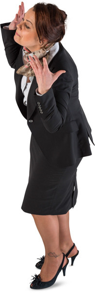 Standing woman image