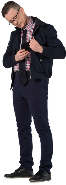 Standing man image