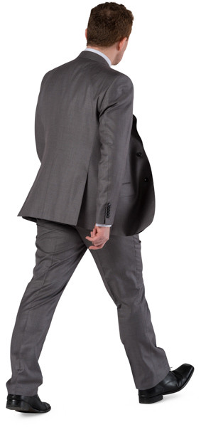 Walking man image