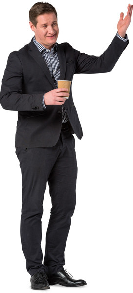Standing man image