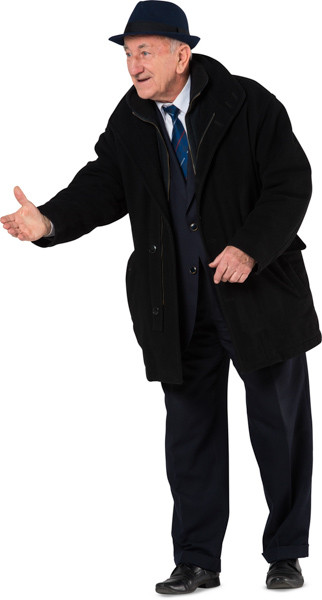 Standing man image