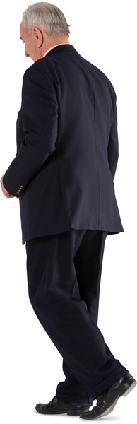 Walking man image
