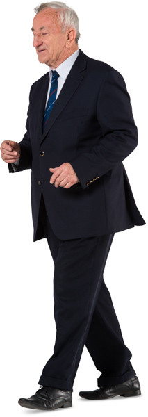 Walking man image