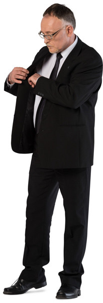 Standing man image