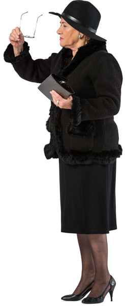 Standing woman image