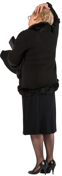 Standing woman image