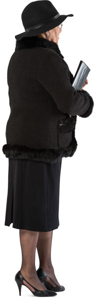 Standing woman image