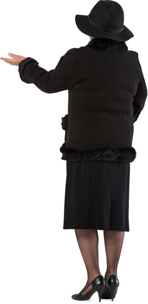 Standing woman image