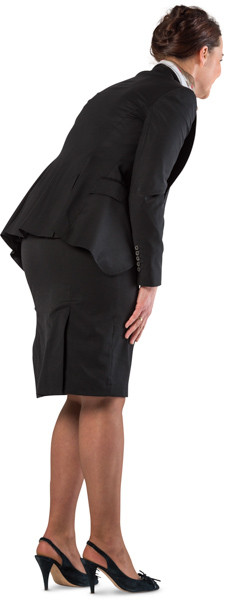 Standing woman image