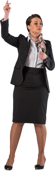 Standing woman image