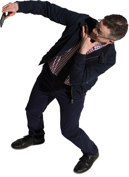 Standing man image