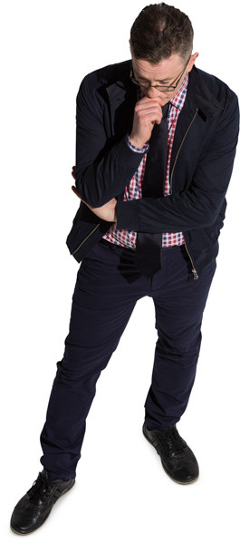 Standing man image