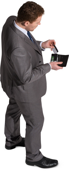 Standing man image