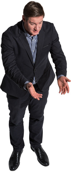 Standing man image