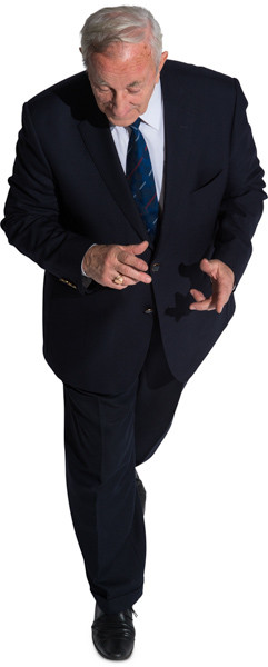 Walking man image