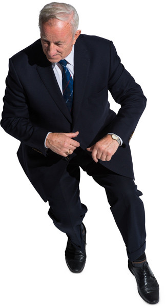 Sitting man image
