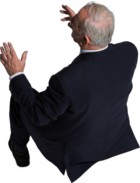 Sitting man image