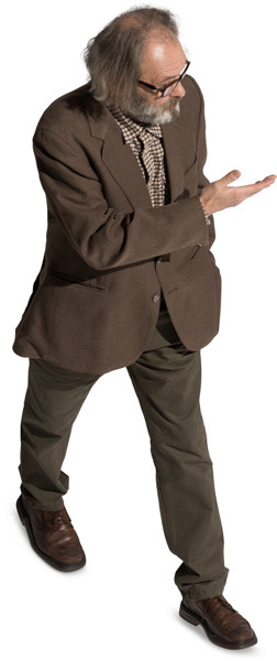 Walking man image