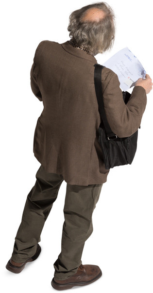 Standing man image