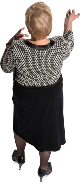 Standing woman image
