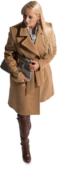 Walking woman image